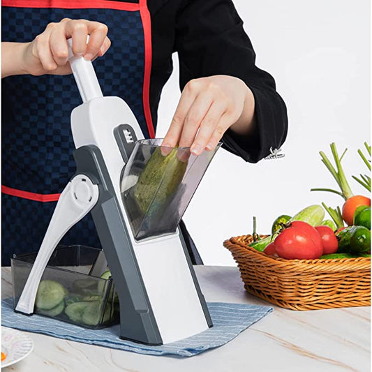 5 In 1 Mandoline Vegetable Slicer Food Chopper, Vegetable Cutter, Quick Fruit Dicer