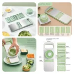 5-in-1 Mandoline Vegetable Slicer & Food Chopper